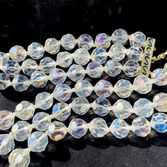 HEIDI DAUS Crystal Floral Necklace & Matching Earrings NWOT Original Box - Picture 3 of 10